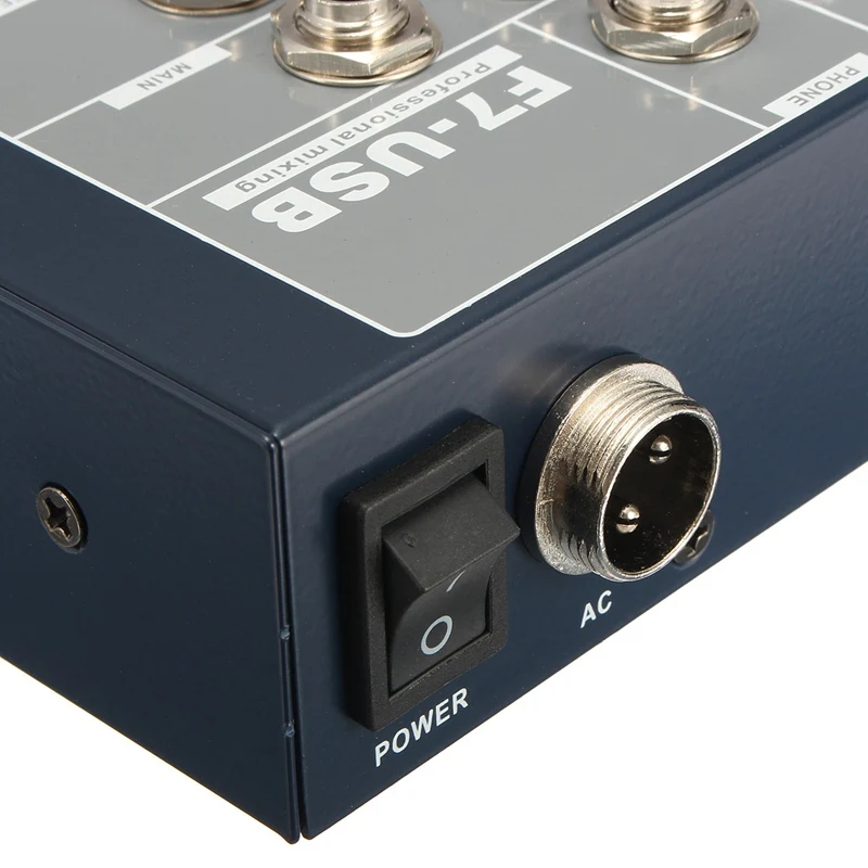 LEORY профессиональный караоке аудио микшер 7 канальный микрофон консоль усилителя