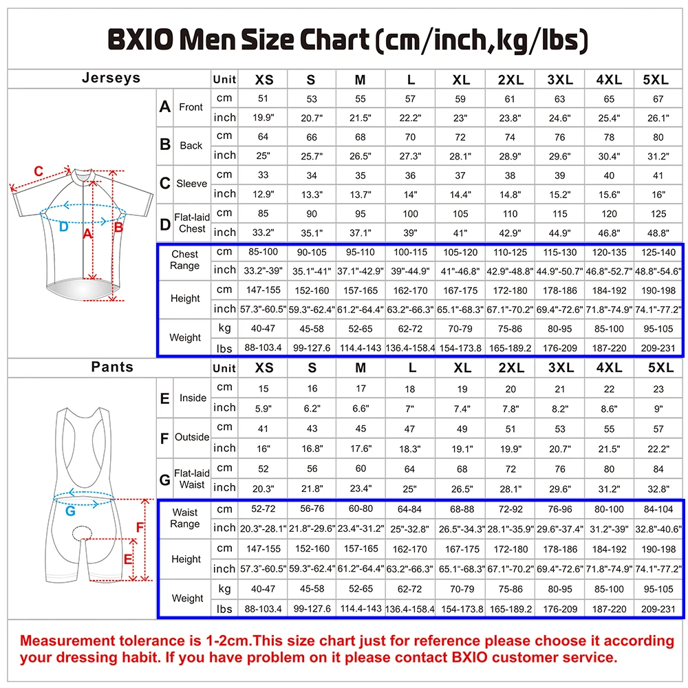 

BXIO MTB Breathable Long Mesh 3D Gel Pad Cycling Clothing Summer Bib Bicycle Clothing Pro Team Ropa Ciclismo BX-042101006109037