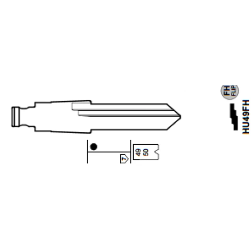 Универсальный пульт дистанционного управления KEYECU 10x KEYDIY 01 # HU49 для Audi Skoda V * W Je tta