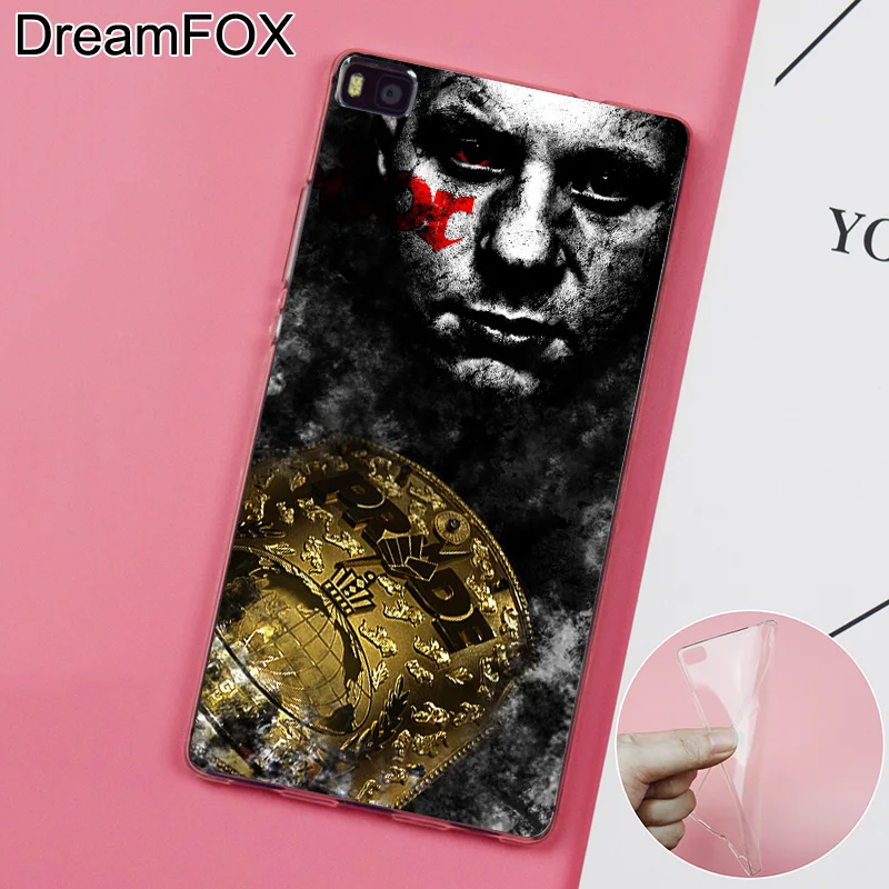 Dreamfox K086 Федор Емельяненко Мягкие TPU силиконовый чехол для Huawei P8 p9 P10 lite плюс 2017 Honor 8