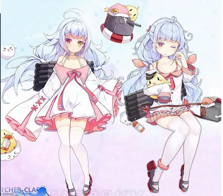 USS Nicholas Azur переулок Косплей косплей костюм платье костюмы на Хэллоуин Cheongsam