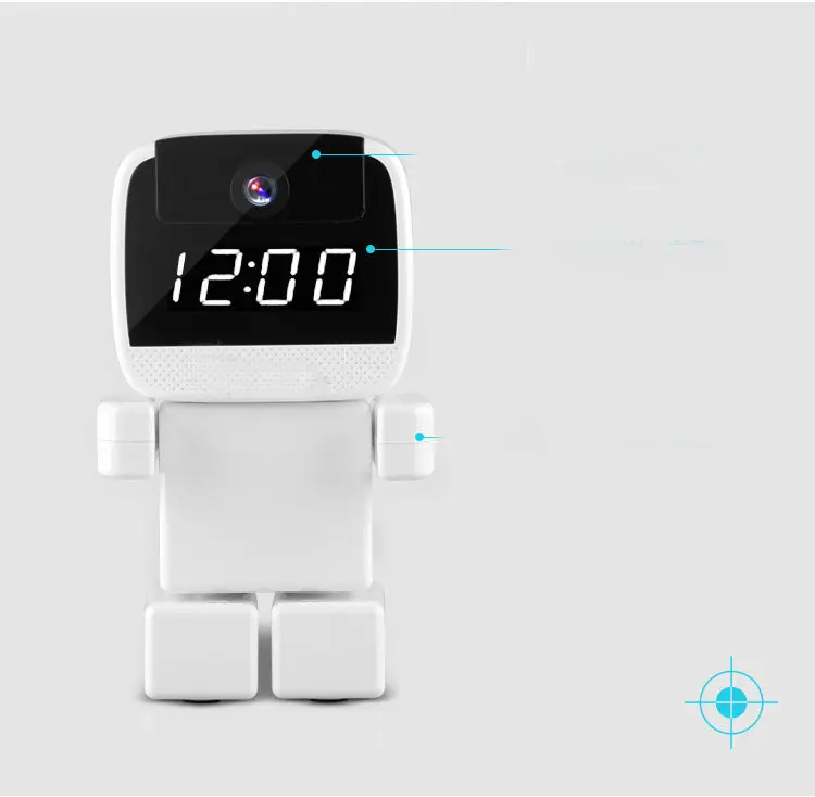 Yobangsecurity 960 P 360 градусов мини робот Wi-Fi Беспроводной P2P сети ip Камера Главная