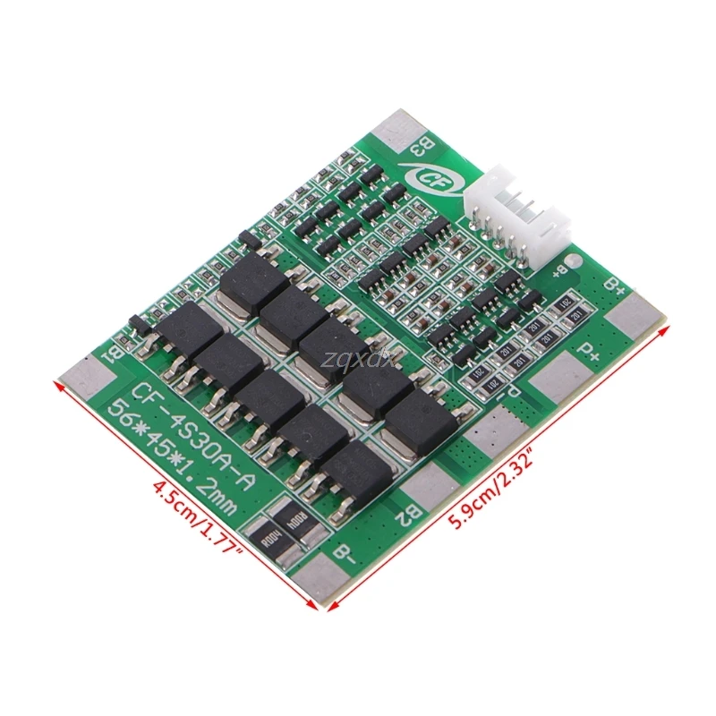 Батарея LiFePo4 18650 с защитой BMS плата PCB Прямая поставка 30 А 12 8 в балансиром срок