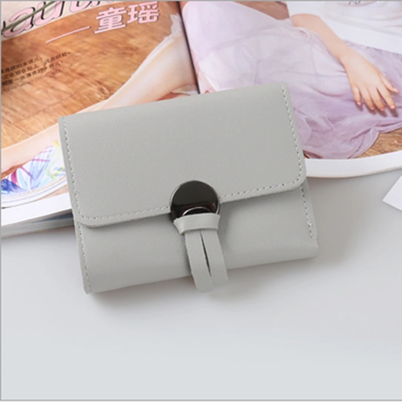 2019 Fashion Women Short Purses Vintage PU Leather Lady Clutch Wallet Small Tassel Female | Багаж и сумки