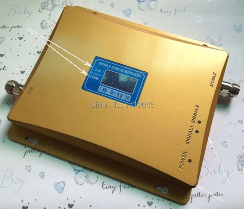 1 Set Dual Band GSM 900 and 3g Repeater for Signal Amplifier Booster 2100mhz | Мобильные телефоны и аксессуары