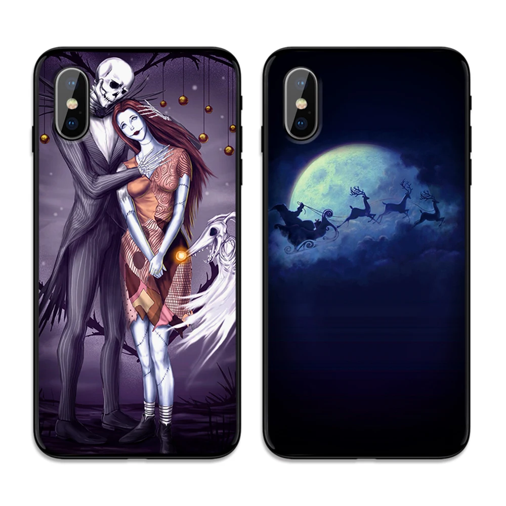 The ghost of skull мягкая термополиуретановая крышка-чехол для Apple iPhone 6 6S 7 8 Plus 5 5S SE X XS MAX XR