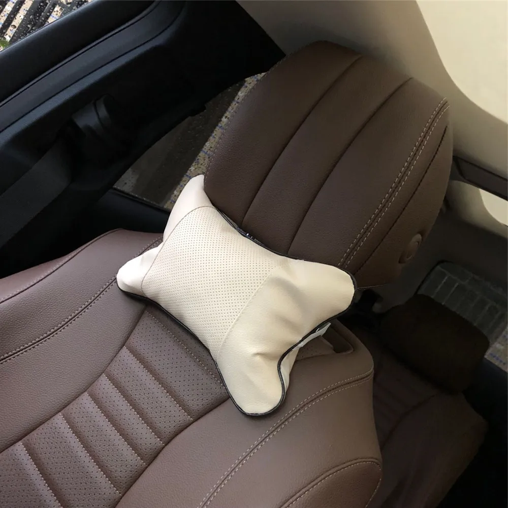 

2pcs Car Neck Pillow Perforating Design case for Roewe 750 950 350 550 E50 W5 E50/ Englon SC3 SC5 SC6 SC7 Panda