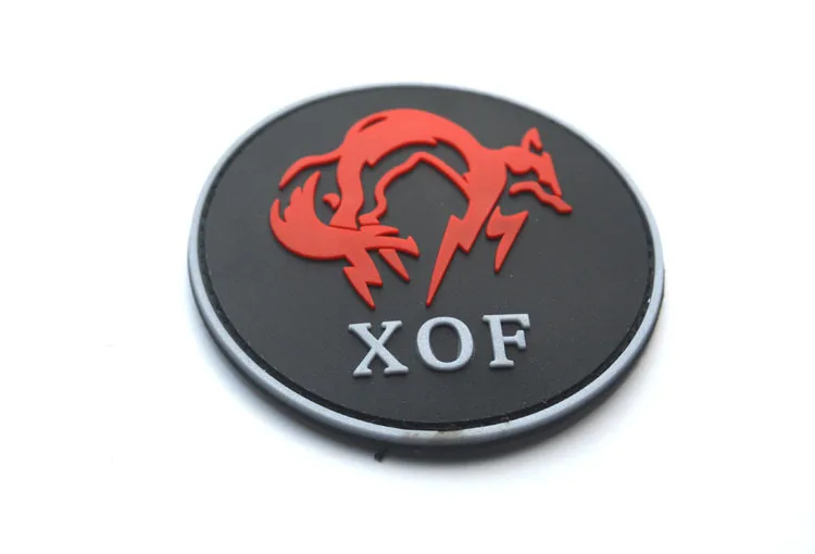 3D ПВХ MGS патч металлическая Шестерня Твердые патч XOF спецназ патч BadgeThe охотник за головами нашивки американская президентская