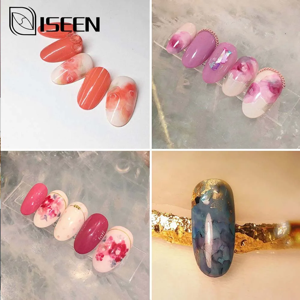 15 мл акварельные чернила лак для ногтей гель с рисунком цветения дымовой эффект