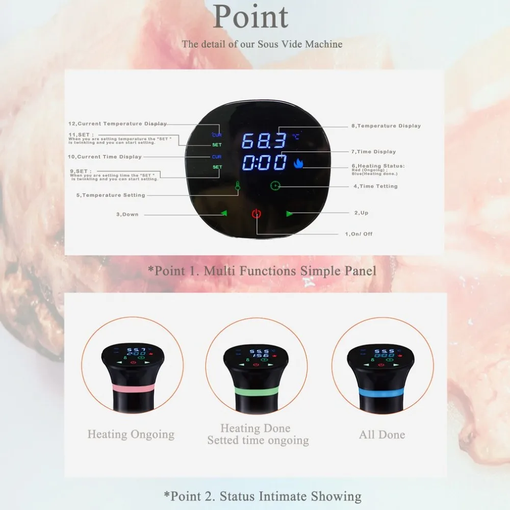 1000 Вт точность медленно плита погружения в воду термальность термостат