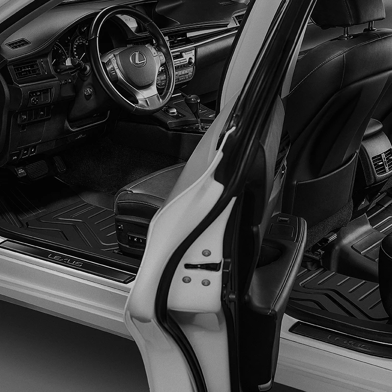 Пользовательские автомобильные коврики для lexus ES с 3w Специальный tpe коврик черный