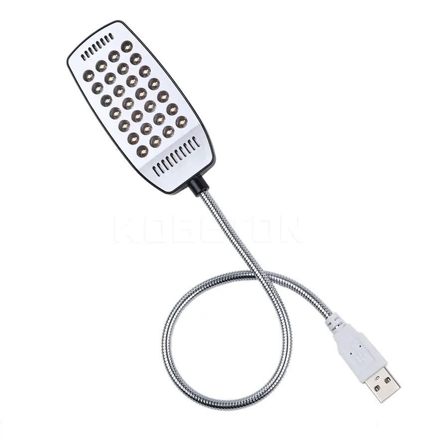1 шт. гибкая светодиодсветильник мини лампа Kebidu 28 светодиодов|computer lamp|pc desklamp laptop |