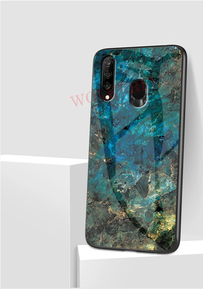 Чехлы для samsung Galaxy A50 A30 A70 A20 мраморный градиентный цветной стеклянный чехол для samsung Galaxy M30 M20 M10 A10 чехол