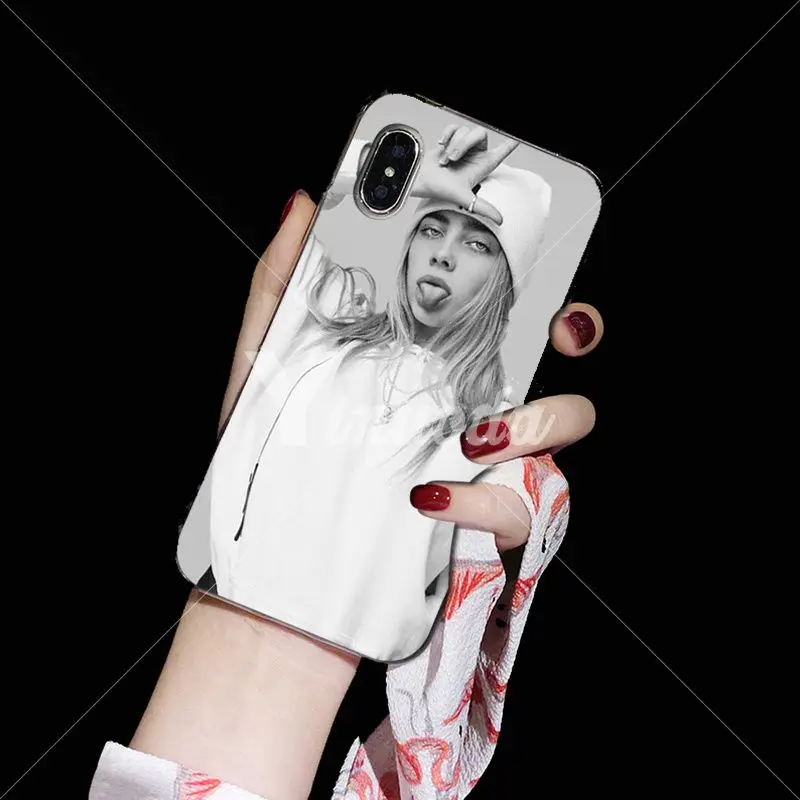 A7 Yinuoda Billie Eilish 13 девушка клиент высокое качество чехол для телефона для Apple iPhone 8 7 6 6S Plus X XS MAX 5 5S SE XR Чехол для мобильного телефона s - Цвет: A7