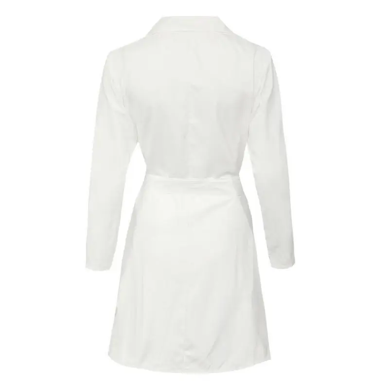 Женская туника с длинным рукавом двойная ветровка облегающий Тренч однотонная