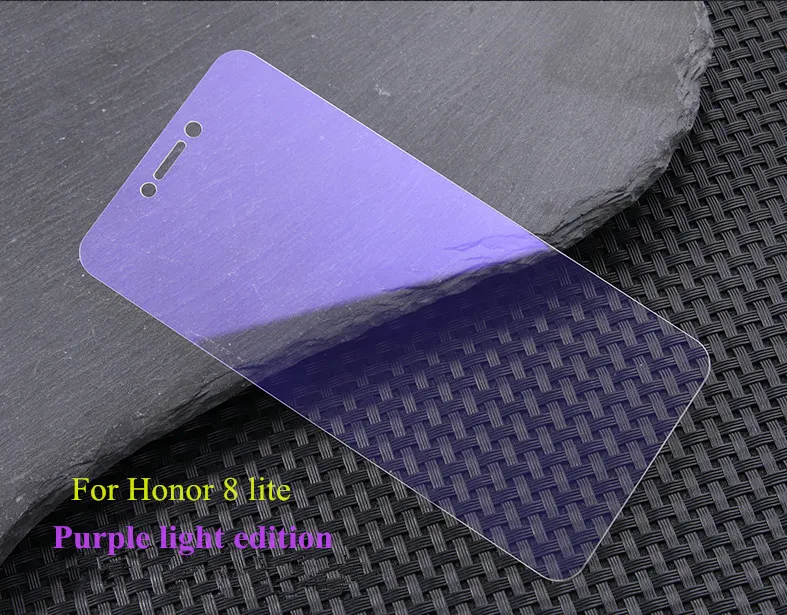 Honor 8 lite Purple Закаленное стекло для huawei Honor 8 lite, защита экрана, закаленное стекло для huawei P10 lite/Nova lite, стеклянная пленка, передняя+ Задняя 5,2'' - Цвет: Honor 8 lite Purple
