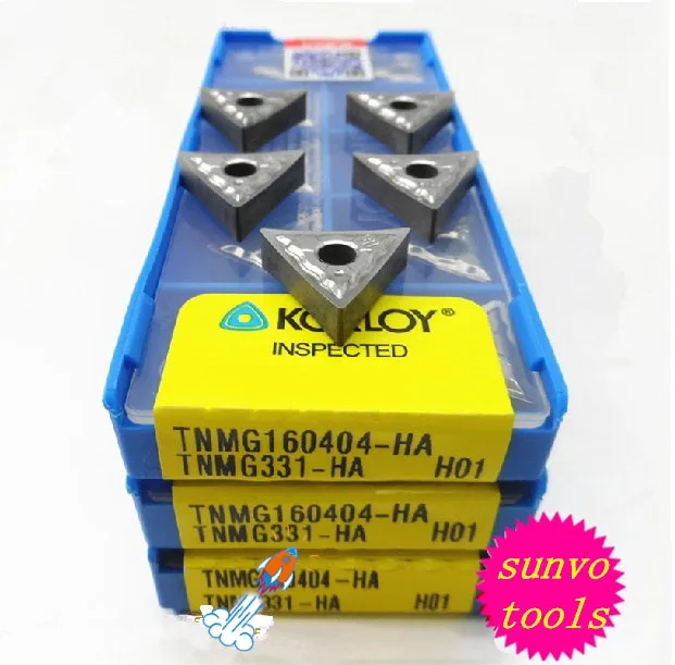 10 шт. TNMG160404 TNMG160408 TNMG160402 TNMG160412-AK H01 Карбид Алюминия вставка KORLOY цементированный карбид поворотные вставки WTJNR