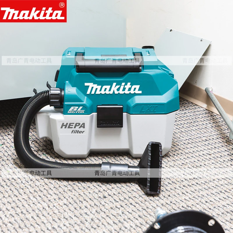 Япония Makita DVC750LZ промышленный/домашний пылесос плечевой ремень 18 бесщеточным двигателем зарядки робот пылесос 7.5L 1.6m3/мин 6.7kPa