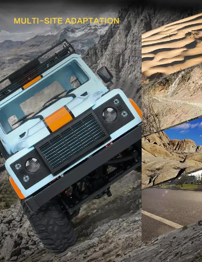 LeadingStar MN-99/99 S 2,4G 1/12 4WD RTR гусеничный Радиоуправляемый автомобиль для Land Rover 70 anniversary Edition модель автомобиля