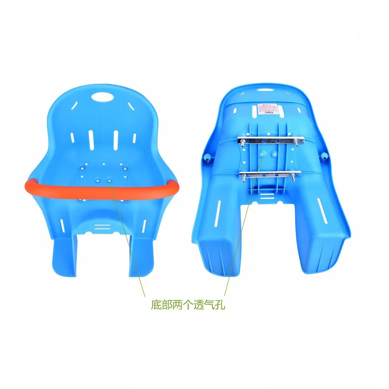 AOXIN Children bicycle safety seats high-quality green plastic Road bike folding kids baby back seat mat | Спорт и развлечения