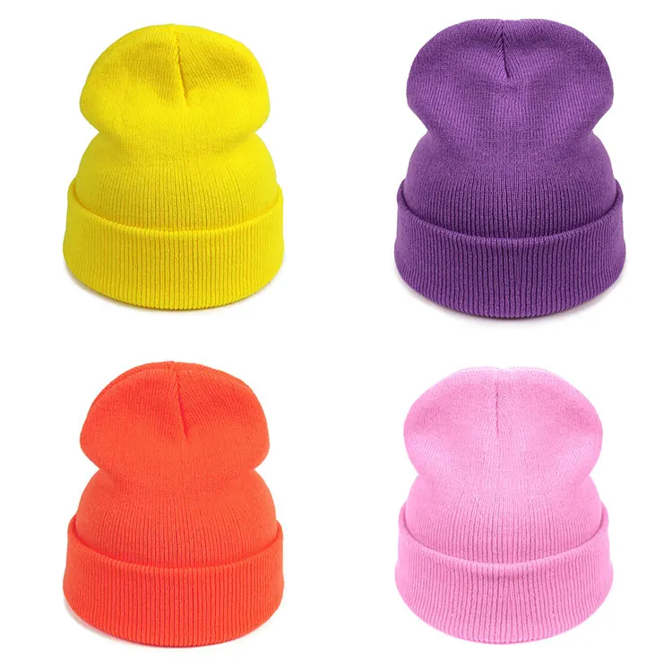Новинка, модная зимняя шапка для женщин и мужчин, шапка Skullies Beanies, теплые шапки унисекс, вязаные шапки для мужчин, шапки бини, простая теплая мягкая шапка