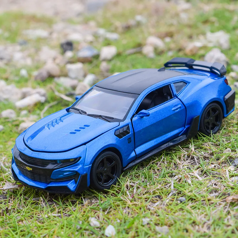 1:32 alloy car models high simulation Chevrolet Camaro toy vehicles metal diecasts pull back &amp flashing musical free shipping | Игрушки и