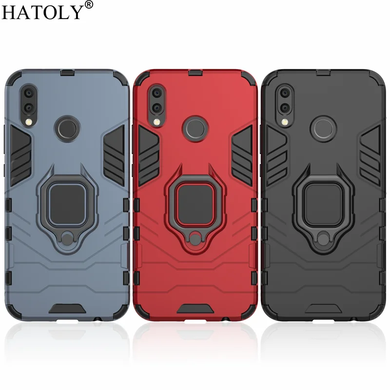 Чехол HATOLY для Huawei P20 Lite чехол с магнитным кольцом на присоске чехлы кронштейном