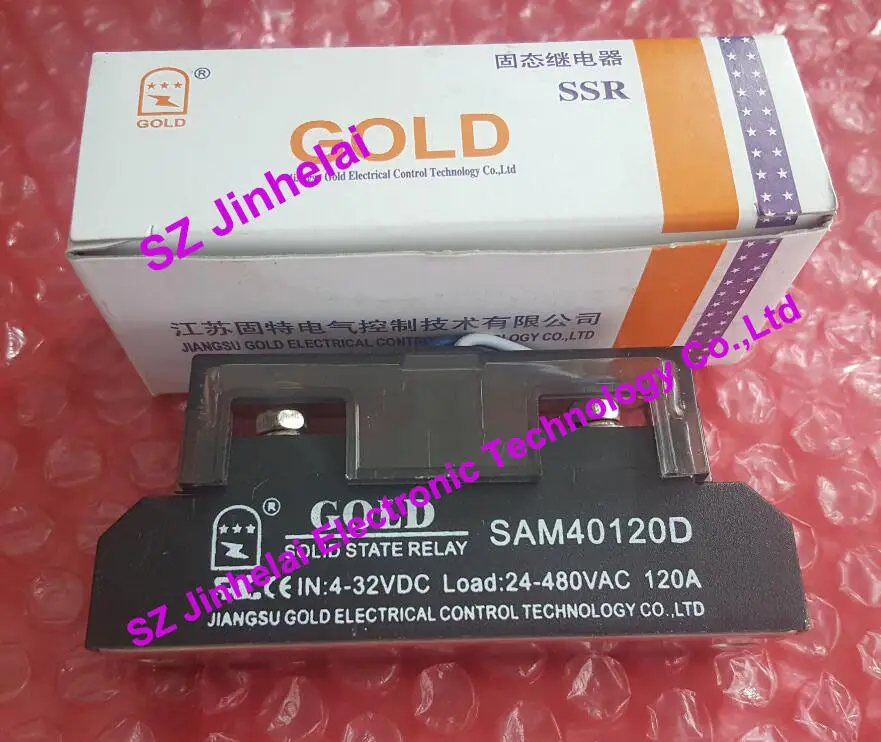 Новые и оригинальные SAM40120D золотые однофазные Промышленные твердотельные реле 4