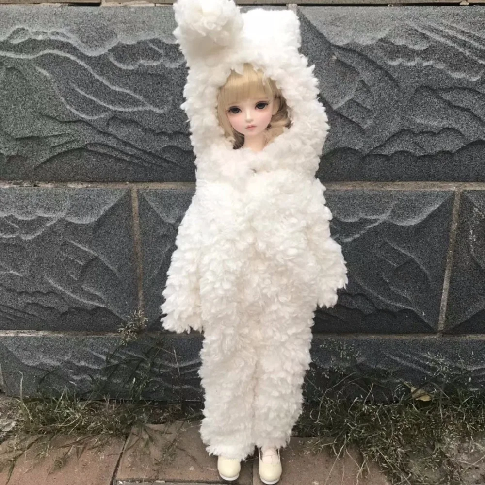 Детская игрушка ручной работы аксессуары для кукол 1/6 1/4 BJD/SD Одежда Белая
