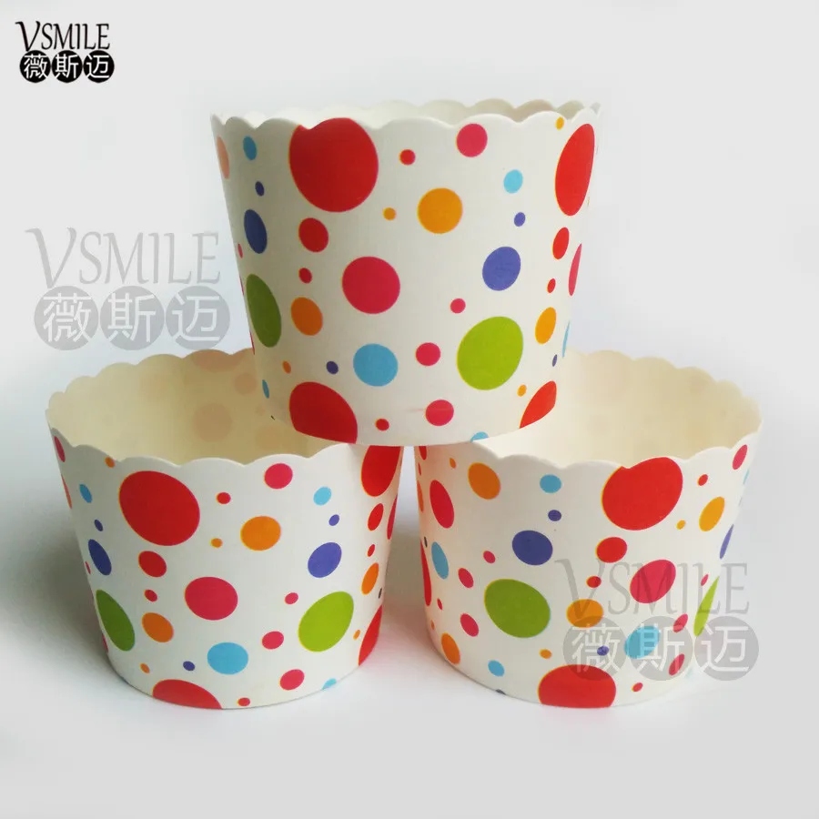 100 шт./пакет разноцветный чехол в горошек с сердечком мишкой розовым горошком