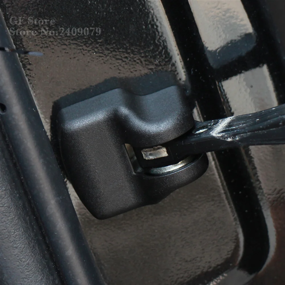 4 шт./компл. автомобильный Стайлинг контрольный рычаг двери защитная крышка для