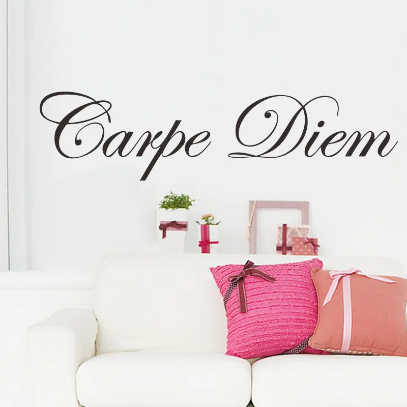 % Латиноамериканские цитаты сделай сам Carpe Diem Виниловая наклейка на стену