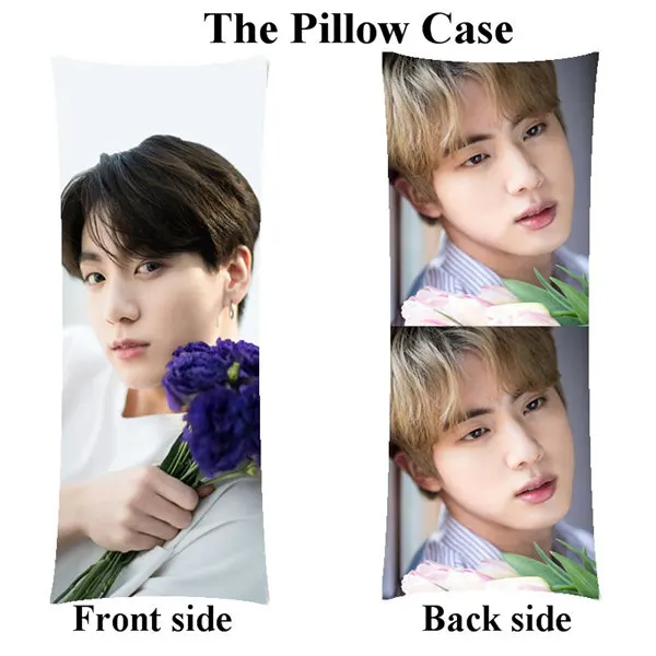 Бойфренд JungKook дома длительное нижнее белье Наволочка Bangtan для мальчиков и девочек тела подушку Чехол на заказ, подарок на день рождения - Цвет: pillowcase