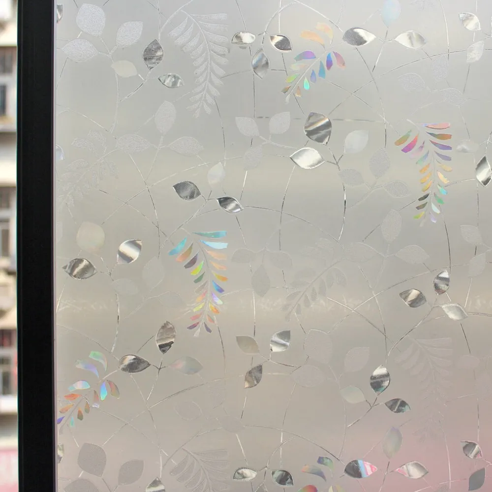 Матовая УФ-статическая занавеска для витража декоративная светоизоляционная