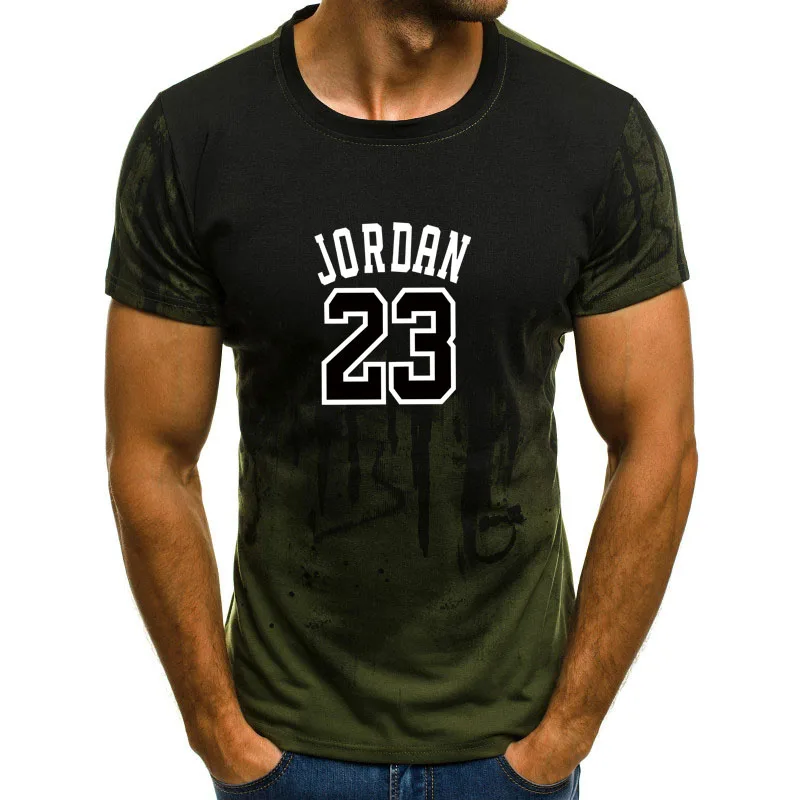 Мужская футболка Jordan 23 с принтом в стиле хип-хоп для фитнеса 2019 | одежда