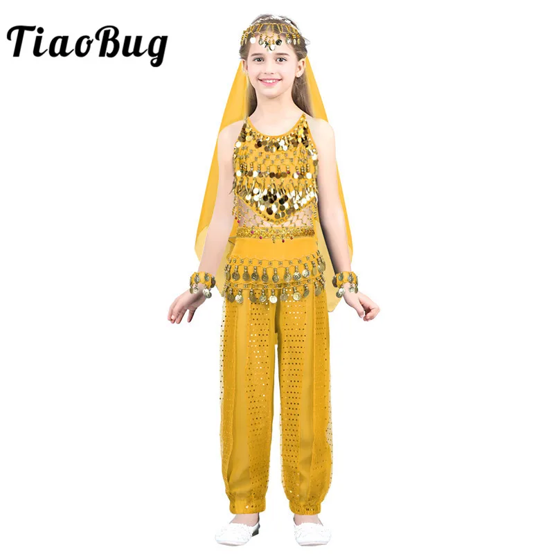 Детский костюм для танца живота TiaoBug девочек|Танец живота| |