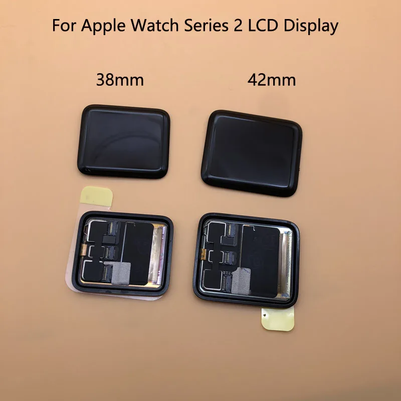 ЖК-дисплей с дигитайзером для Apple Watch Series 2 сменный сенсорный экран серии S2 38 мм/42