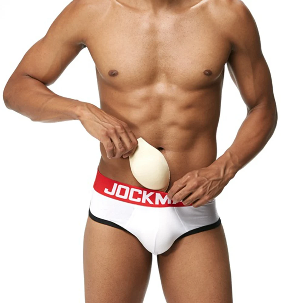 Мужское сексуальное нижнее белье увеличивающее рост трусы с накладками 3