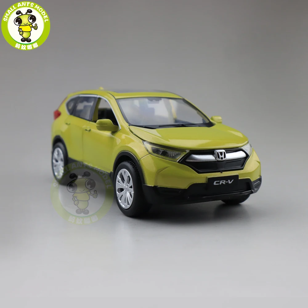 1/32 JACKIEKIM CRV CR V SUV литая модель автомобиля игрушка джип для детей Детское звуковое освещение Вытяните назад Подарки