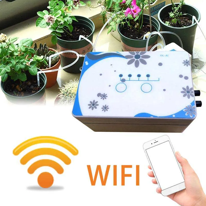 Автоматическое устройство для полива банок WIFI управление сад интеллектуальное