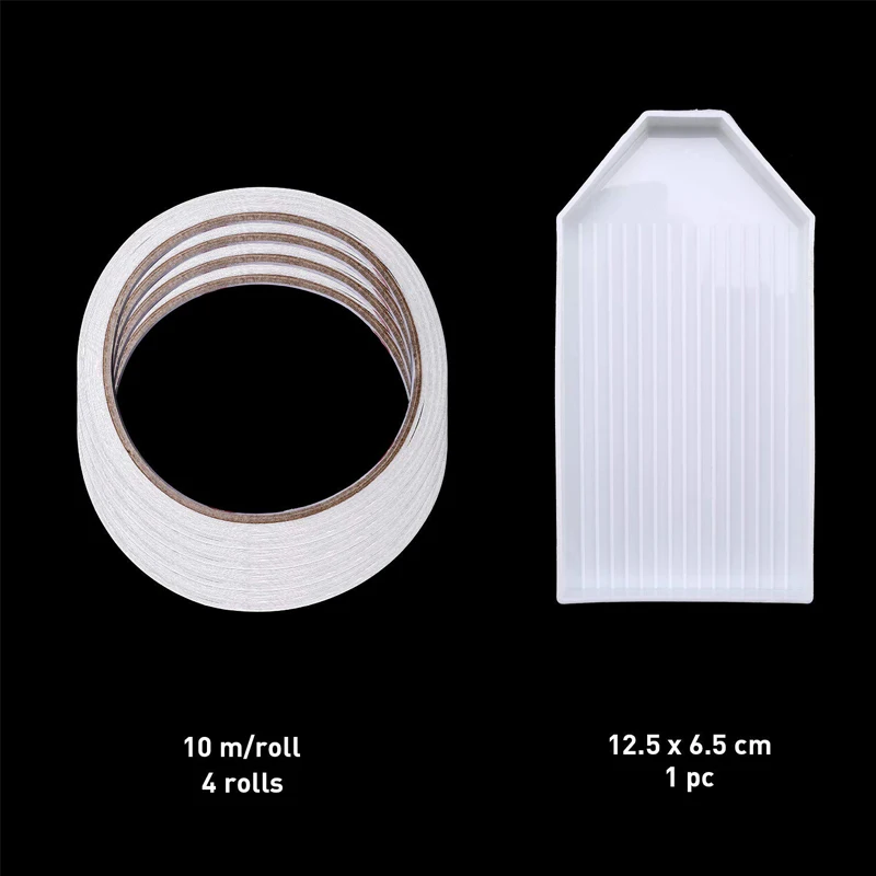 7Pcs of high-end Diamond Painting Tool 360 Degree Round Roller Pens Double-Sided Adhesive Tapes Big Plate Stich Kits | Дом и сад