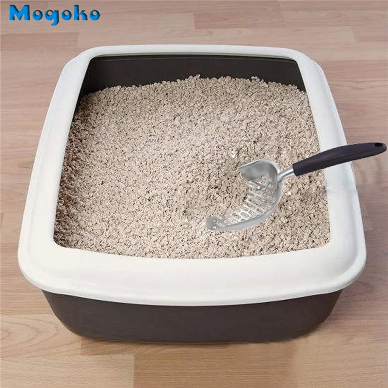 Mogoko 1 шт., новинка, металлическая Полезная Лопата для кошачьего туалета, Песочная Лопата для домашних животных, артефакт, товары для собак из нержавеющей стали, металлические совок для уборки, совок