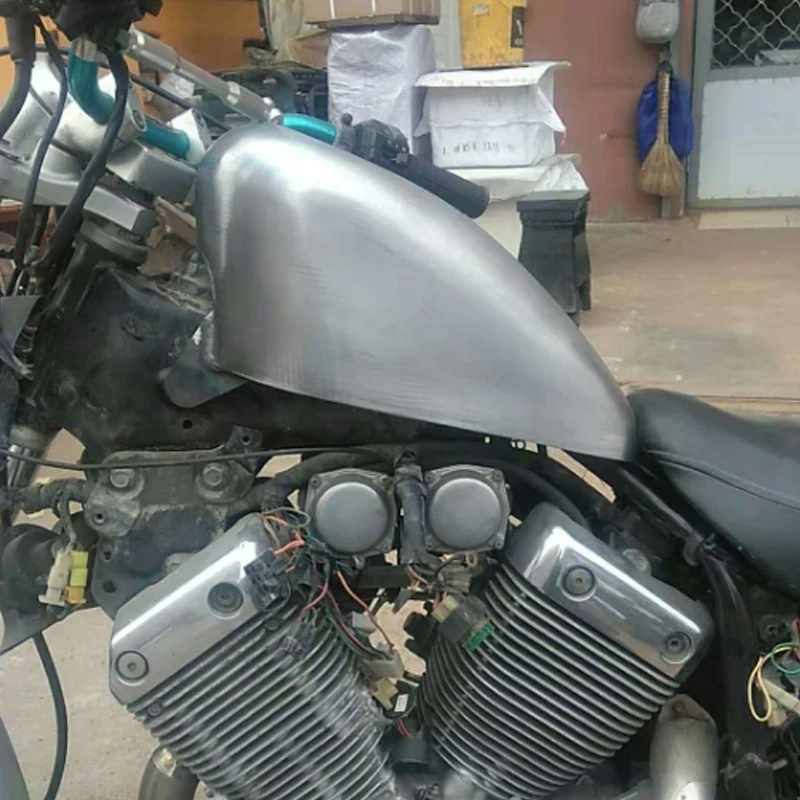 AfterMarket модифицированный топливный бак новый для YAMAHA Virago XV400 XV535 с газовой крышкой