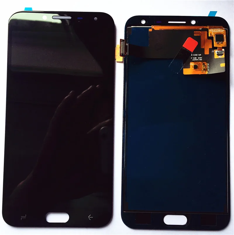 Протестированный ЖК-дисплей для samsung Galaxy J4 J400 J400F J400F/DS J400G/DS lcd s дисплей кодирующий преобразователь сенсорного экрана в сборе