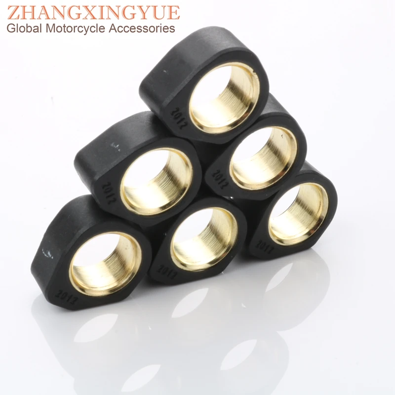 Performance Variator Roller Weights 9gram 11gram 15.5gram 20x12mm for YAMAHA Maxster Majesty 125/150 Vino X-City X-Max Zuma 125 |