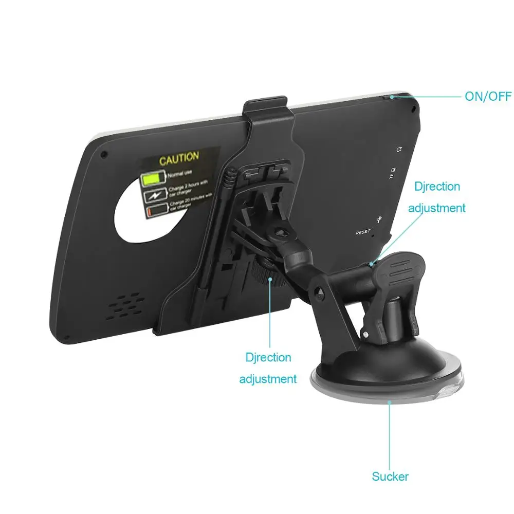 Автомобильный gps навигатор 7 дюймов HD FM Bluetooth Navitel сигнализация дорожный навигатор автомобильные аксессуары последняя карта Европы