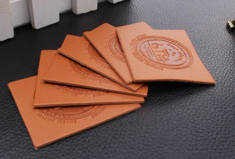 1000 шт./партия этикетки для джинсов и сумок|leather labels|label logoleather dress boots men |