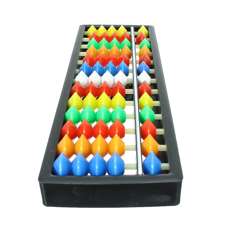 JIMITU 13/15 стержни Abacus бисер детский школьный обучающий инструмент Математика бизнес китайские Классические счеты Soroban Обучающие Математические Игрушки