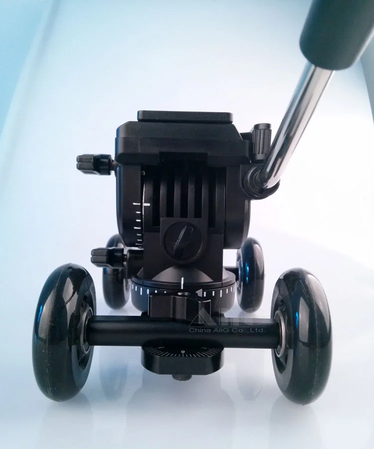 DSLR Rig фотография Dolly+ профессиональная головка штатива для 5D Mark III 6D D810 DSLR камеры аксессуары для фотостудии