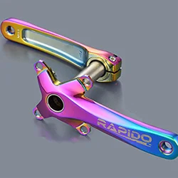 Crankset 104BCD Кривошип для горного велосипеда из алюминиевого сплава с осью снизу, Кривошип велосипеда, аксессуары 170 мм XT SLX M596 - Цвет: Crankset